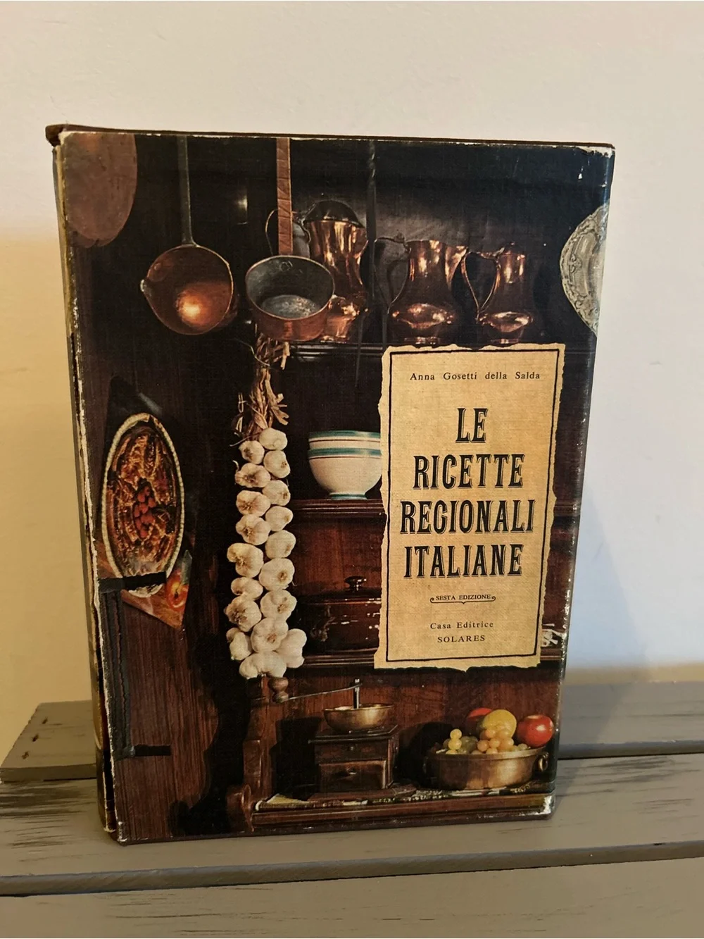 Le Ricette Regionali Italiane by Anna Gosetti Della Salda W/ Slipcase